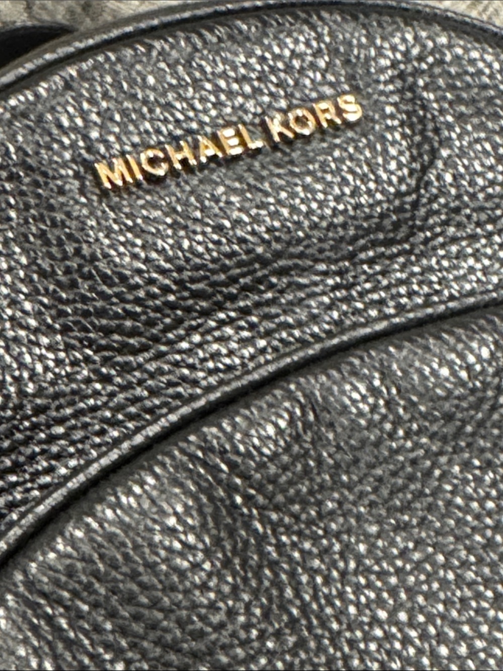 Michael Kors Bag Abbey Black Pebbled Leather Small Backpack - Picture 15 of 17